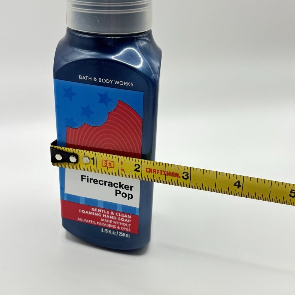 Foaming Hand Soap Firecracker Pop 8.75 oz Bath And Body Works Blue Cherry Summer - Picture 12 of 12